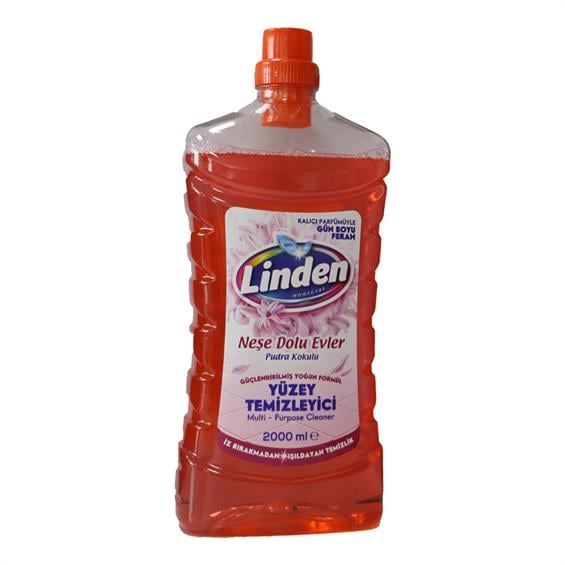 Lınden Yüzey Temizleyici Pudra Kokulu 2 lt