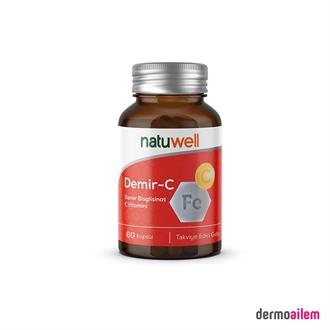 Natuwell Demir- C 60 Kapsül
