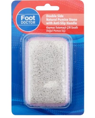 Foot Doctor - Kaymaz Çift Taraflı Pomzo Taşı Doğal - - 1 Adet