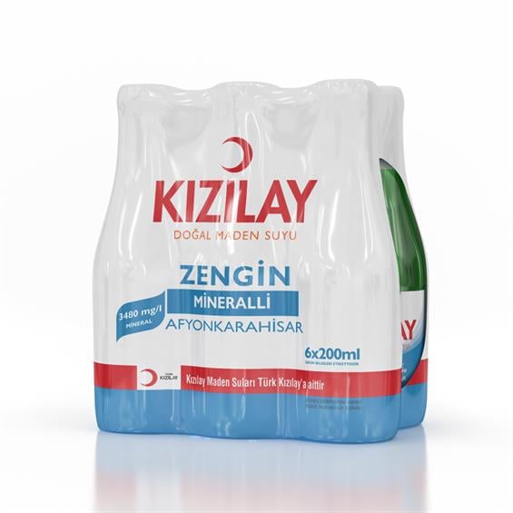 Kızılay Afyonkarahisar Maden Suyu 6'lı 200 ml