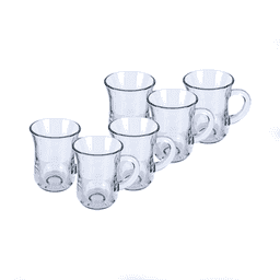 Rayan Kulplu Çay Bardağı 6'lı