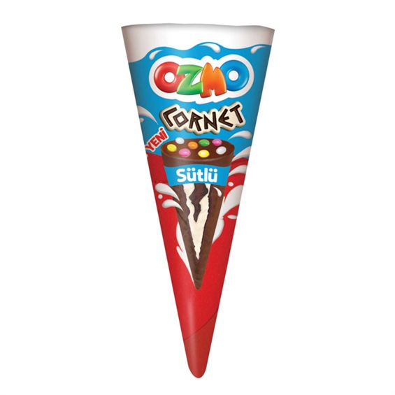 Şölen Ozmo Sütlü Krema Dolgulu Cornet Çikolata 25 gr