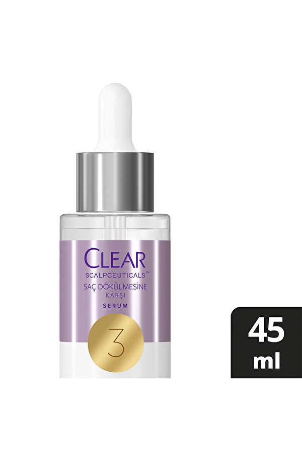 Clear 45ml Scalp Dökülme Karşıtı Serum