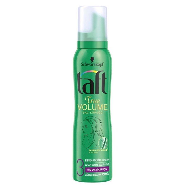 Schwarzkopf Taft True Volume Saç Köpüğü 150 ml