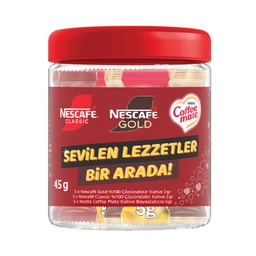 Nescafe Kahve Classic & Gold & Coffee Mate 15'li