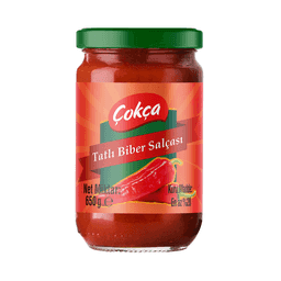 Çokça Tatlı Biber Salçası 650 G