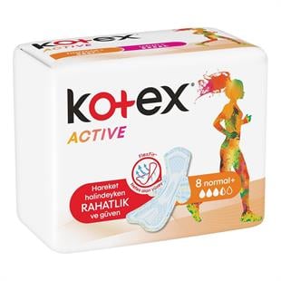 Kotex Active Tekli Normal 8'li