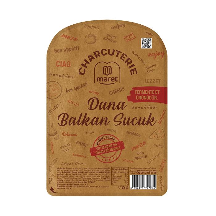 Maret Dana Dilimli Balkan Sucuk 100 gr