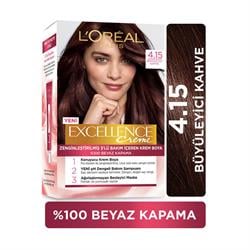 Loreal Paris Excellence Creme Saç Boyası 4.15 Büyüleyici Kahve