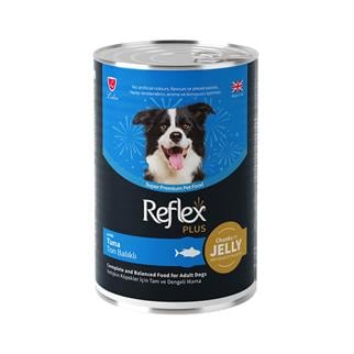 Reflex Plus Parça Ton Balığı Etli Köpek Konservesi 400 Gr