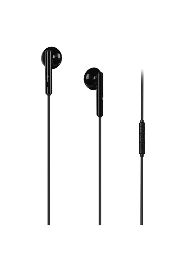 2KMM14S ttec Rio 2 USB-C Stereo Mikrofonlu Kulakiçi Kulaklık  Siyah