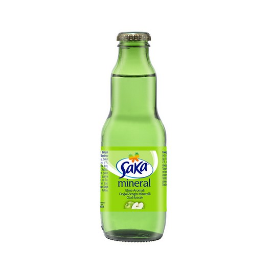 Saka Elma Doğal Mineralli Maden Suyu 200 ml