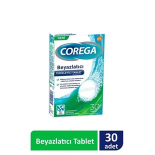 Corega Temizleyici Beyazlatıcı 30 Tablet