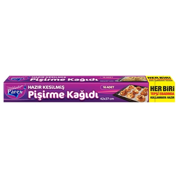 Parex Pişirme Kağıdı Kesilmiş 16 Yaprak