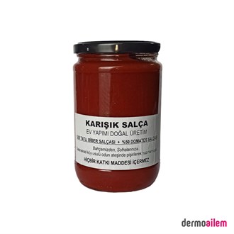 Ev Yapımı Karışık Salça 600 gr