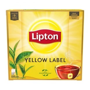 Lipton Yellow Label Siyah Çay Poşet 100 Adet 200 gr