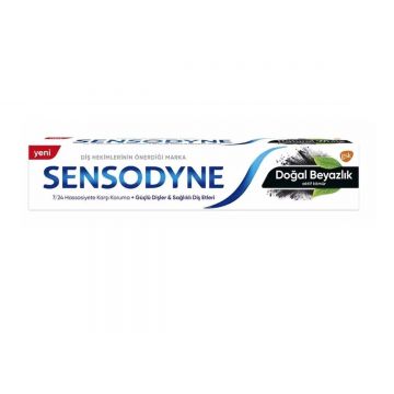 Sensodyne Diş Macunu Doğal Beyazlık Aktif Kömür 75 Ml