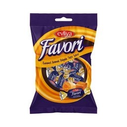 Evliya Favori Karamel Dolgulu Yumuşak Şeker 350 G