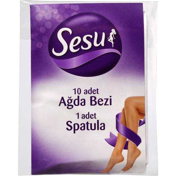 Sesu  Ağda Bezi 10 Adet