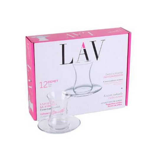 Lav 12 Parça Çay Seti