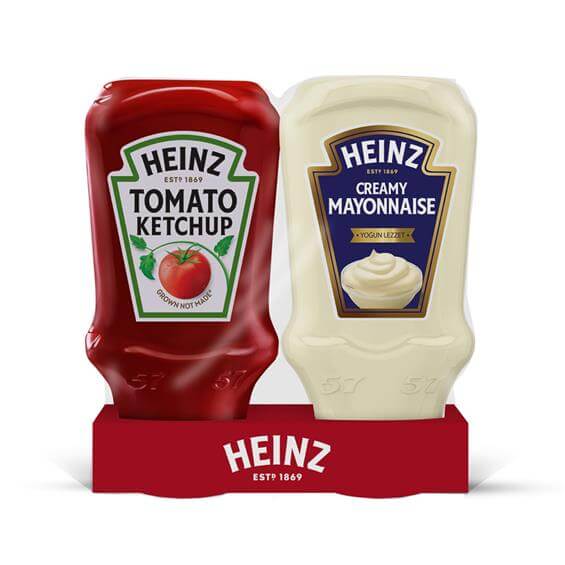 Heinz Ketçap 375 gr+Mayonez 330 gr
