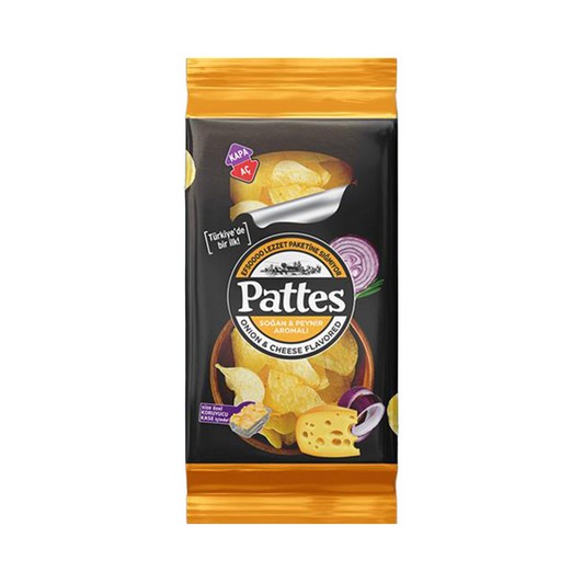 Pattes Cips Soğan & Peynir Aromalı 100 gr