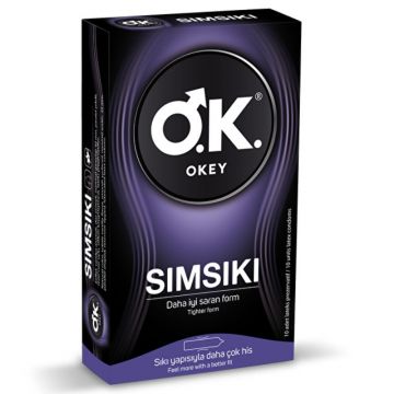 Okey Sımsıkı Prezervatif 10 Adet
