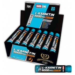 Hardline Nutrition L-Carnitine Şeftali Aromalı 3000 mg 20 Adet