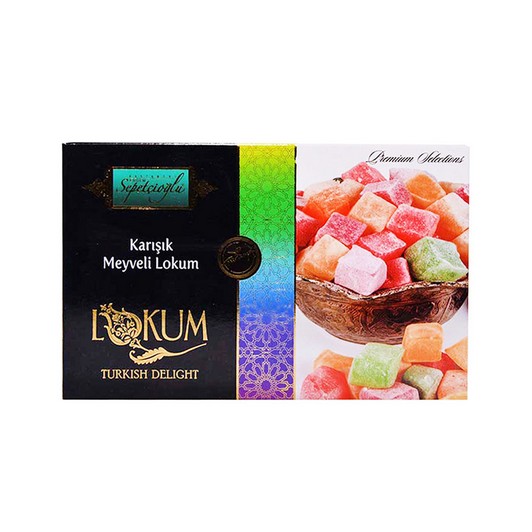 Sepetçioğlu Lokum Meyveli 300 gr