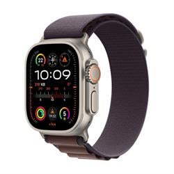 Apple Watch Ultra 2 GPS + Cellular 49mm Titanyum Kasa ve İndigo Alpine Kordon (Büyük) - MREW3TU/A