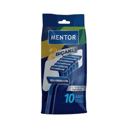 Mentor Çift Bıçak Tıraş Bıçağı 10'lu