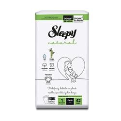 Sleepy Natural Bebek Bezi 1No Yenidoğan 42li