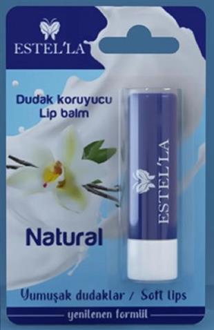 Estel'la Yetişkin Naturel Dudak Koruyucu Lip Balm