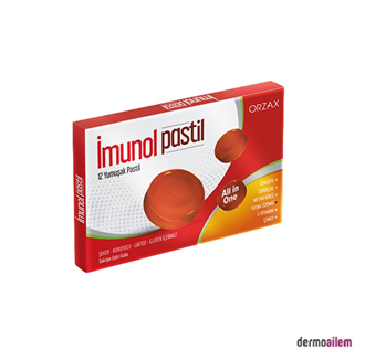 Orzax Imunol Pastil 12 Adet
