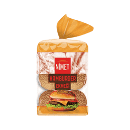 Nimet Susamlı Hamburger Ekmeği 6x70 G