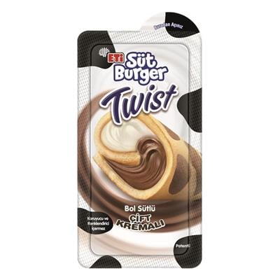 ETI SÜTLÜ BURGER 48g TWIST SÜT KAKAO