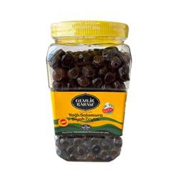 Gemlik Karası Siyah Salamura Yağlı Zeytin 1350 gr XS