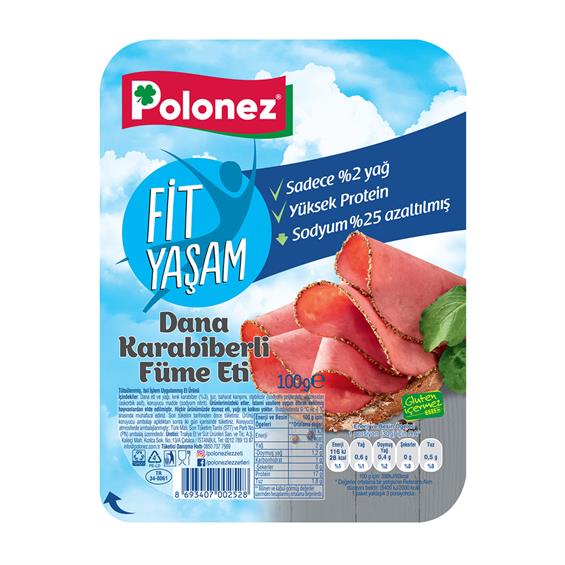 Polonez Dana Karabiberli Füme Et 90 gr