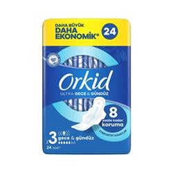 Orkıd Ultra Extra Dörtlü Gece & Gündüz 24 Lü