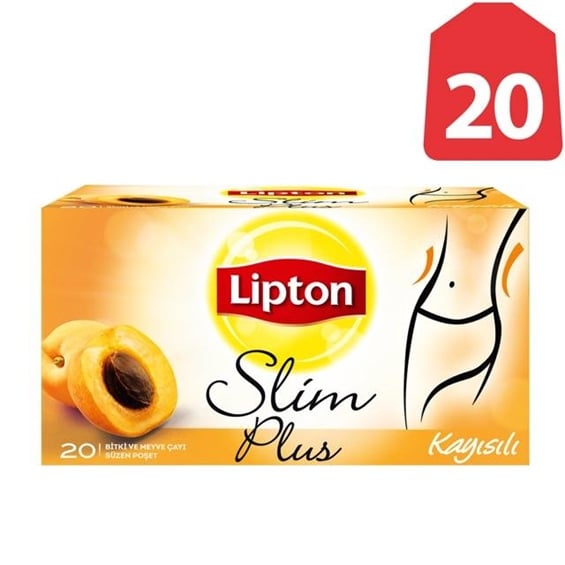 Lipton Slim Plus Kayısılı Çay 20'li
