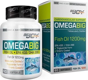 Suda Vitamin Omega Big 1200 mg 60 Yumuşak Kapsül