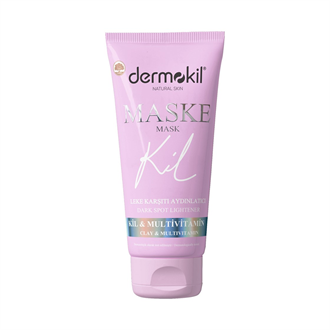 Dermokil Natural Skin Kil İçerikli Leke Karşıtı ve Aydınlatıcı Maske 75 ml
