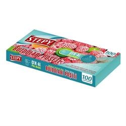 Stepy Pratik Çek-Al Buzdolabı Poşeti Orta Boy 100 Adet