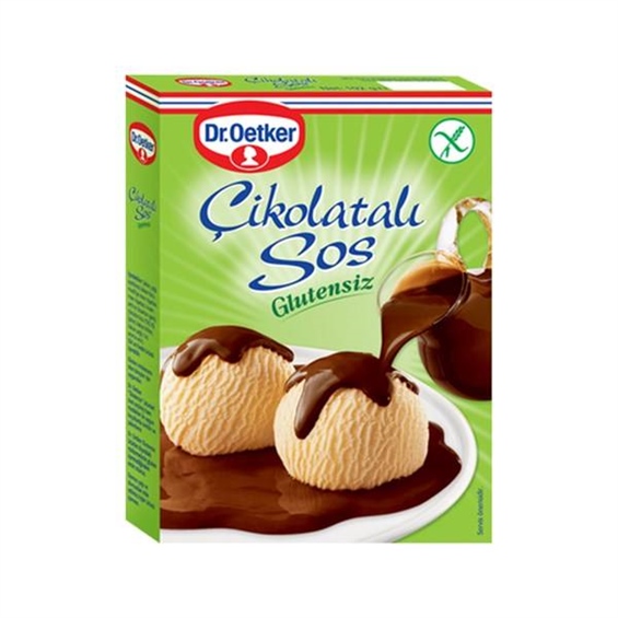 Dr.Oetker Glutensiz Çikolatalı Sos 128 Gr