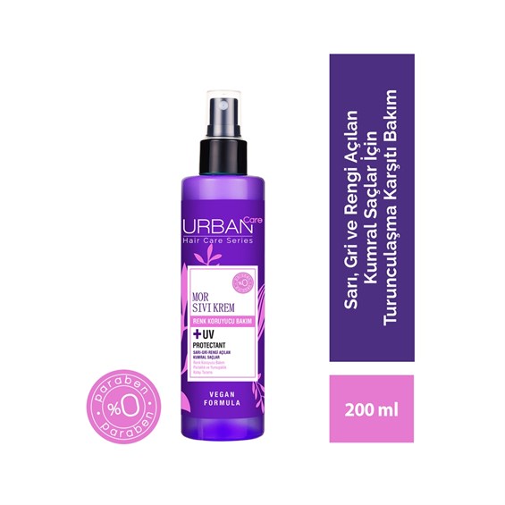 Urban Care Renk Koruyucu Bakım Mor Sıvı Saç Kremi 200 ml