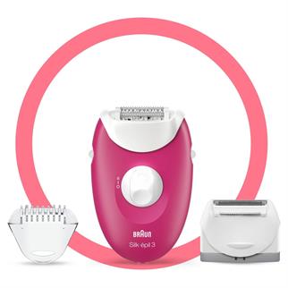 Braun SE 3410 Legepil Rby Box Mn Epilasyon