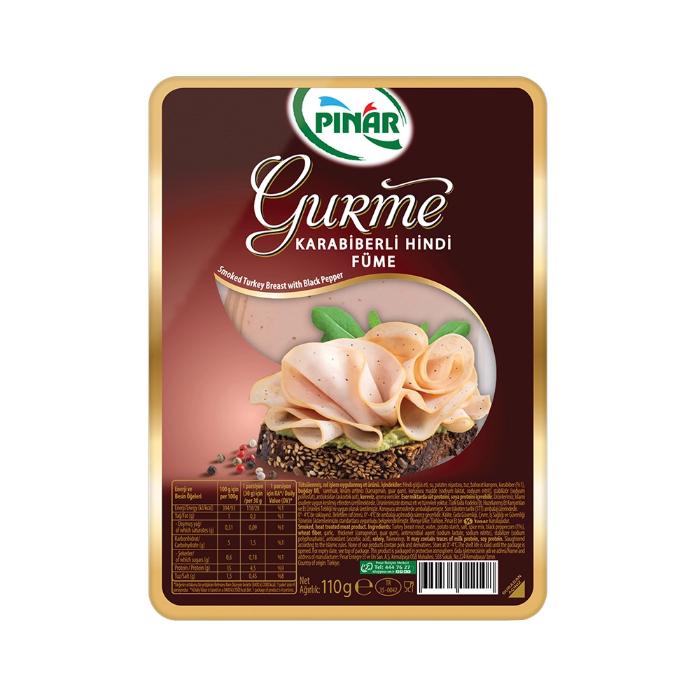 Pınar Gurme Karabiberli Hindi Füme 110 gr