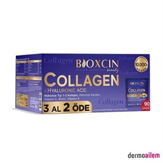 Bioxcin Collagen Hyaluronic Acid Hidrolize Tip 1-3 Kolajen 90 Saşe
