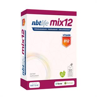 NBT Life Mix Vitamin B12 30 Kapsül