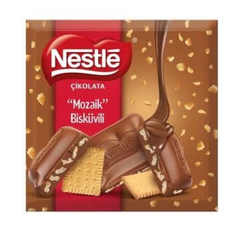 Nestle Çikolata Mozaik Bisküvili Kare 60 Gr